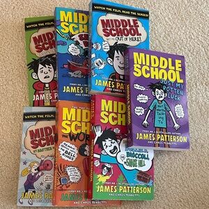 Middle School Book Series by James Patterson